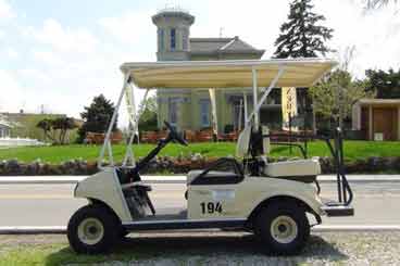 Golf carts - Photo of a 4 person golf cart rental.
